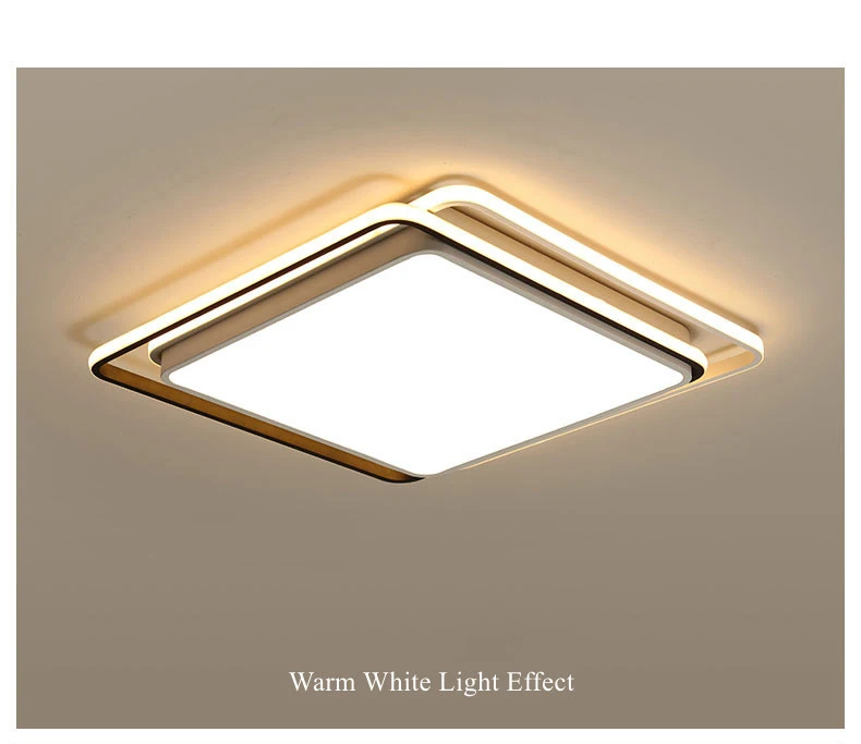 Modern LED Lamp Ceiling Dimmable Ceiling Lights For Living Room Bedroom 8
