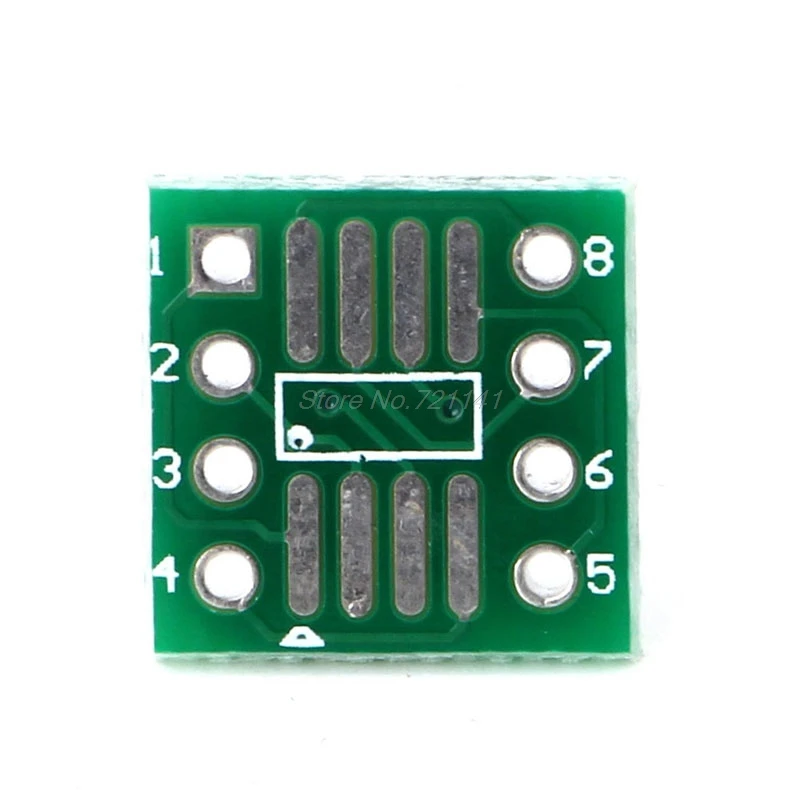 1 комплект 10 шт. SOP8 SSOP8 TSSOP8 К DIP8 адаптер конвертер межпозиционный Moudle печатной платы