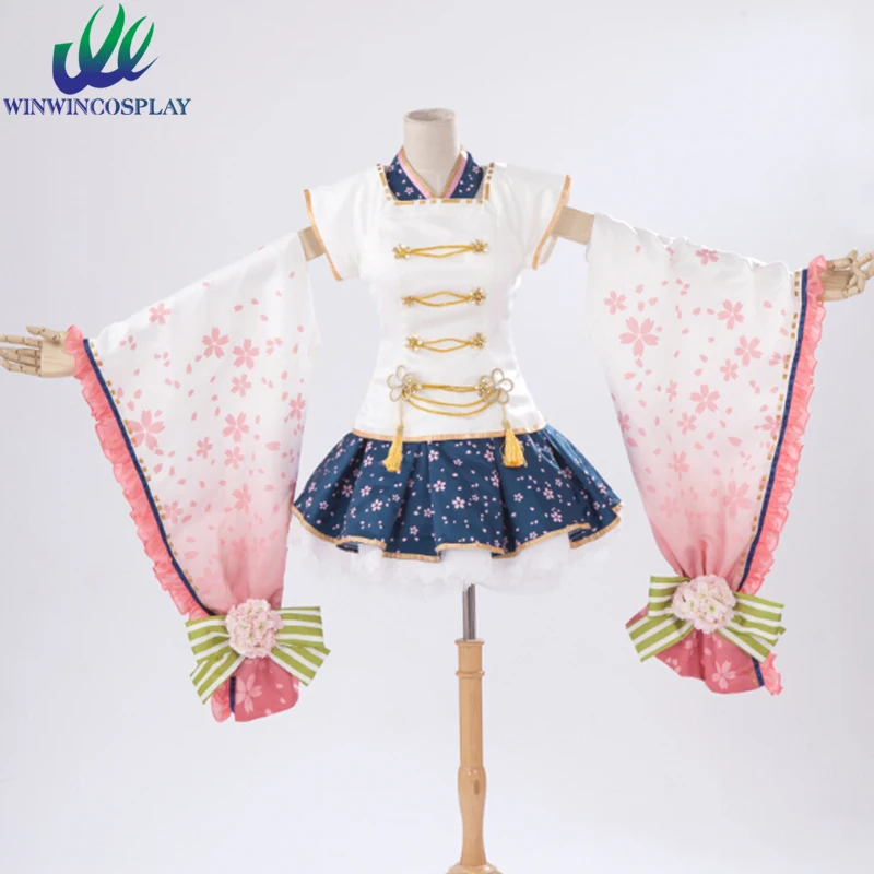 

Anime LoveLive! Hoshizora Rin Elven Awakening Cosplay Lolity Dress Clothing For Adult Women Halloween Cosplay Costume