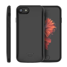 Для iphone 7 8, чехол для зарядного устройства, 4000 мА/ч, внешний аккумулятор, зарядка, внешний аккумулятор, противоударный чехол для iphone 6, 6 S, чехол для аккумулятора