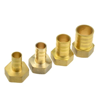

Brass Hose Barb Fitting 16mm 19mm 25mm 32mm Barbed Tail 1" BSP DN25 Female Thread Connector Joint Copper Pipe Coupling Adapter