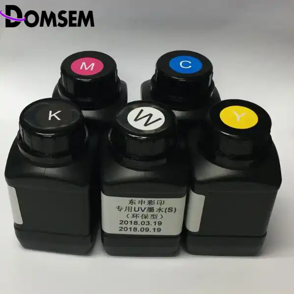 5 Colors LED UV Ink For Epson 1390 L800 1400 1410 1430 1500W R280 R290 R330