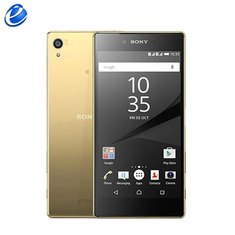 Разблокированный смартфон sony Z5 Premium E6853 с одной sim-картой, отпечаток пальца 5,", Восьмиядерный Android, 3 Гб ОЗУ, 32 Гб ПЗУ, мобильный телефон