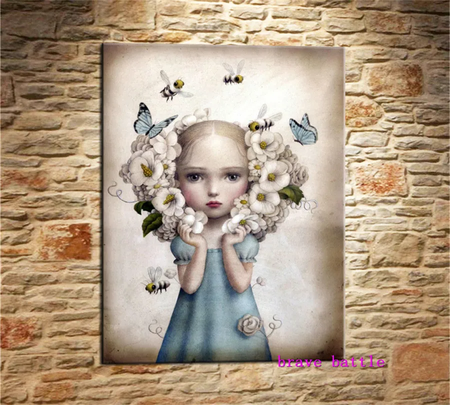 Mark Ryden детский необычный холст для живописи Тёмный мир гостиная спальня домашний