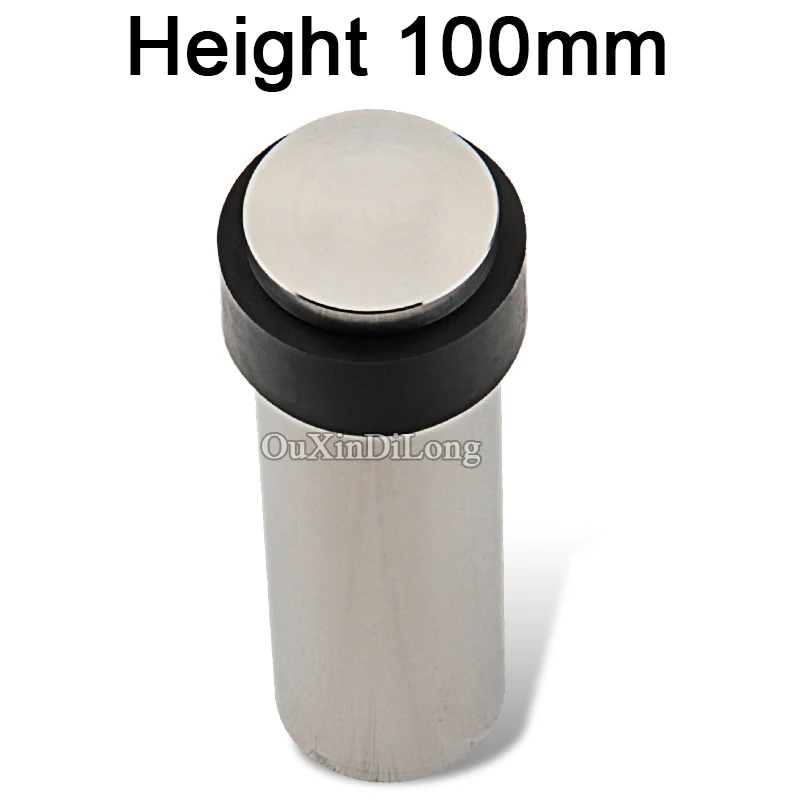 High Quality 2PCS Stainless Steel Door Stop Closer Floor Stopper