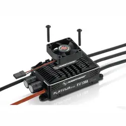 Оригинальный HOBBYWING Платиновый HV V4 130A BEC/OPTO 5-14 S Lipo пустая форма бесщеточный ESC для дрона с дистанционным управлением Дрон вертолет