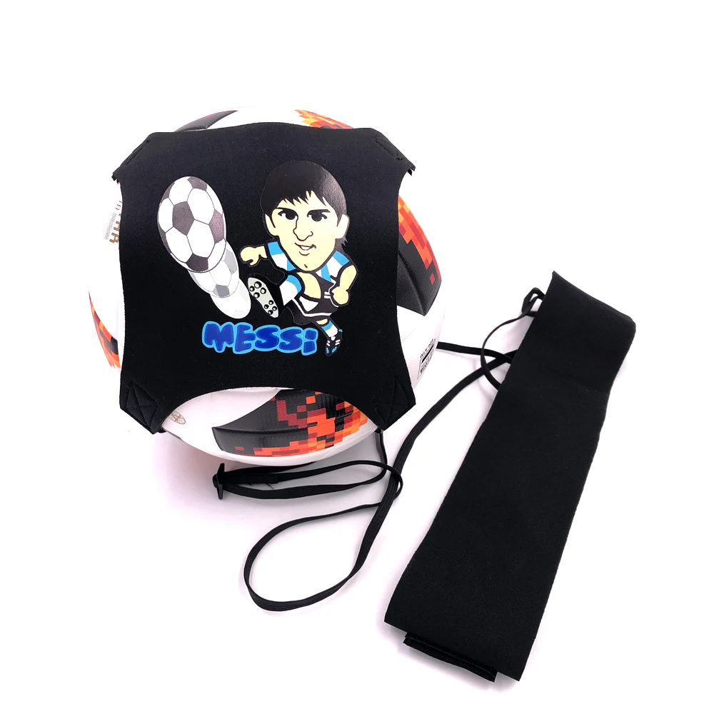 

Soccer Trainer messi 10 Football Kick Throw Trainer ball Solo Practice Training Aid helps Control Skills Adjustable Waist Belts