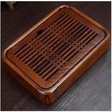 Деревянный поднос для путешествий чайная вода