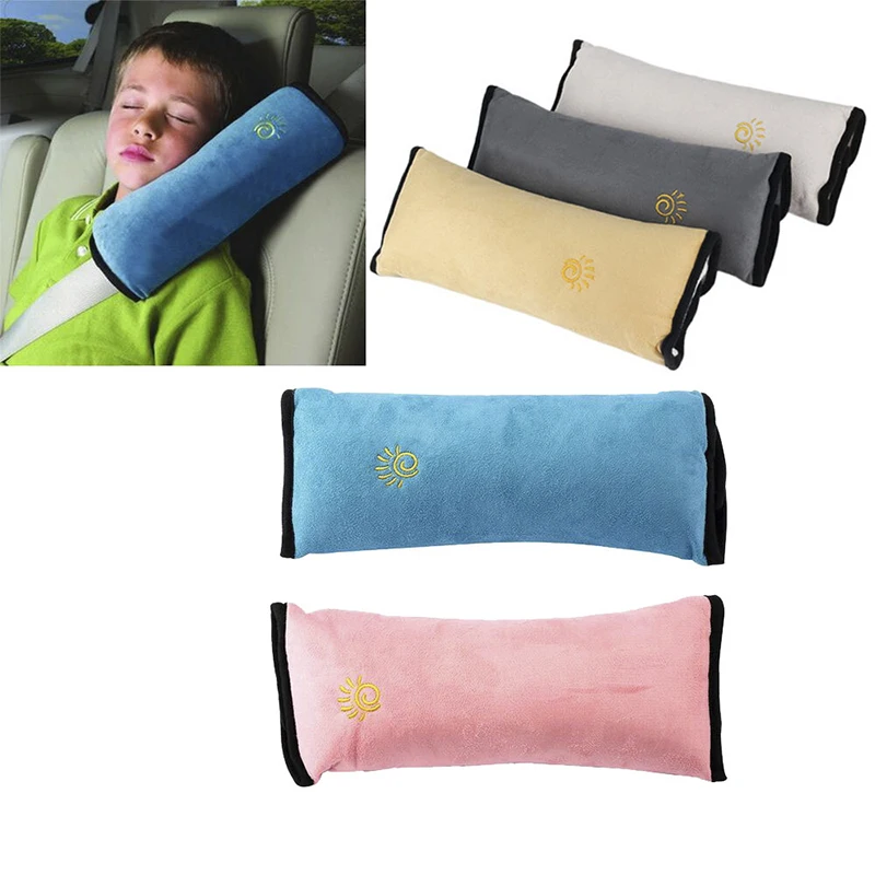 

New Baby Car Auto Safety Seat Belt Harness Shoulder Pad Cover Children Protection car Covers car Cushion Support car Pillow gift