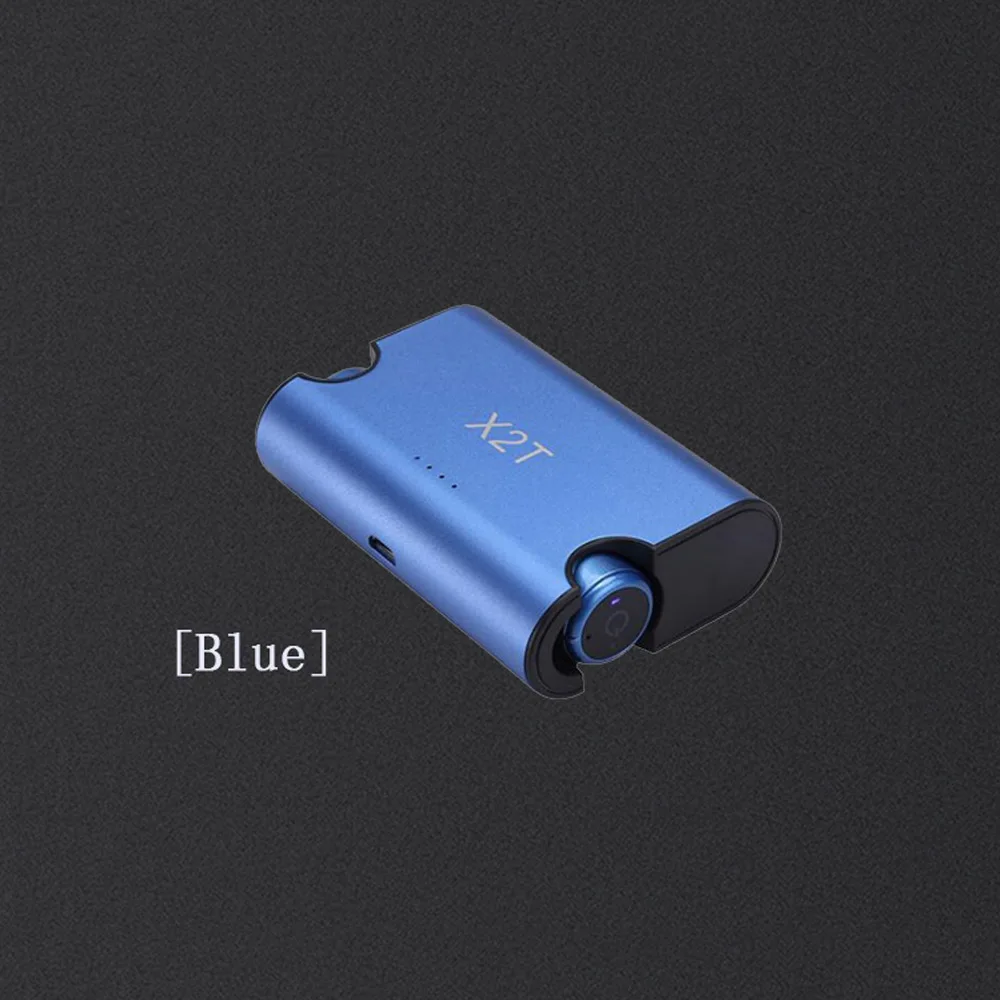 Sago X1T/X2T mini wireless earphone noise canceling headphone bluetooth headset with 1500mAh power bank box for iphone 8/android