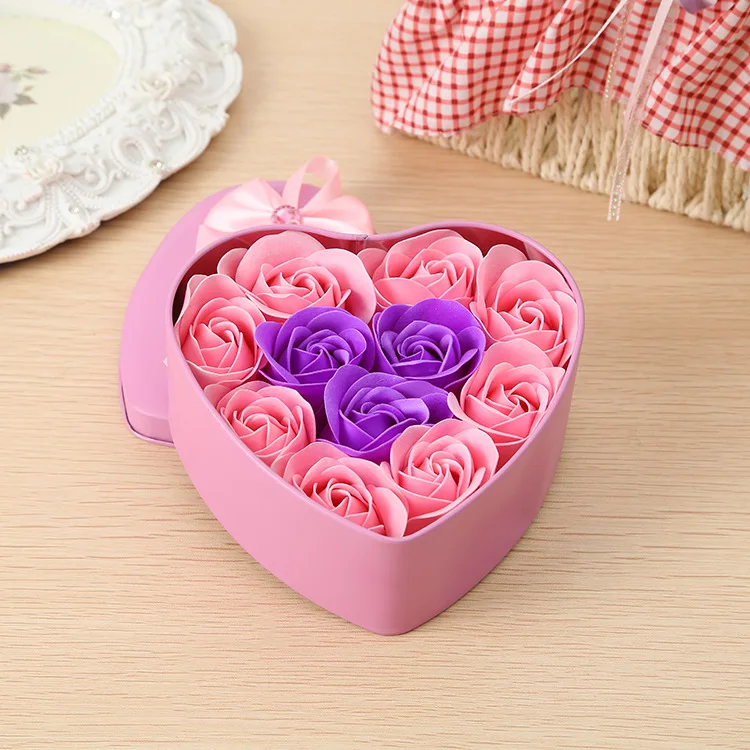 

Nicro 11 pcs Fantastic Valentine Day Gift Rose Flower Soap Love Creative Valentine Gift For Girlfriend Party DIY #othld19