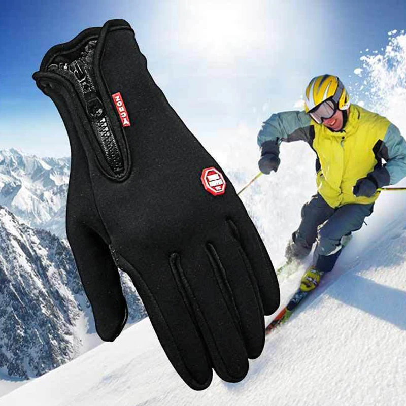 Outdoor Windproof Ski Gloves Touch Screen Sports Gloves Men and Women
