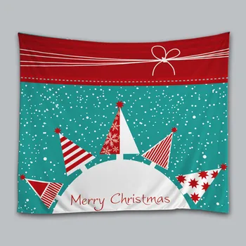 

New American style Christmas tree theme pattern 0102 Tapestry Home Decorative Tapestry Hanging Wall Carpet Retail Wholesale