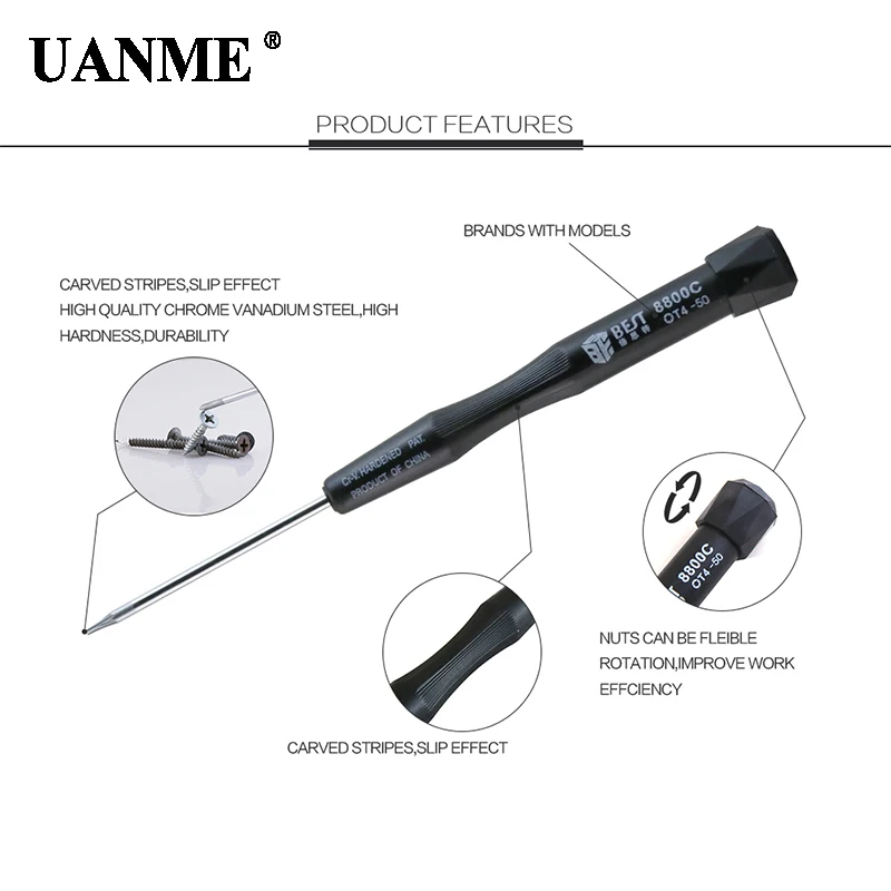 UANME 10Pcs/Set Precision Screwdriver For Mobile Phone Samsung Tablet PC Laptop Repair Multi Opening Tools Kit UANME 10Pcs/Set Precision Screwdriver For Mobile Phone Samsung Tablet PC Laptop Repair Multi Opening Tools Kit