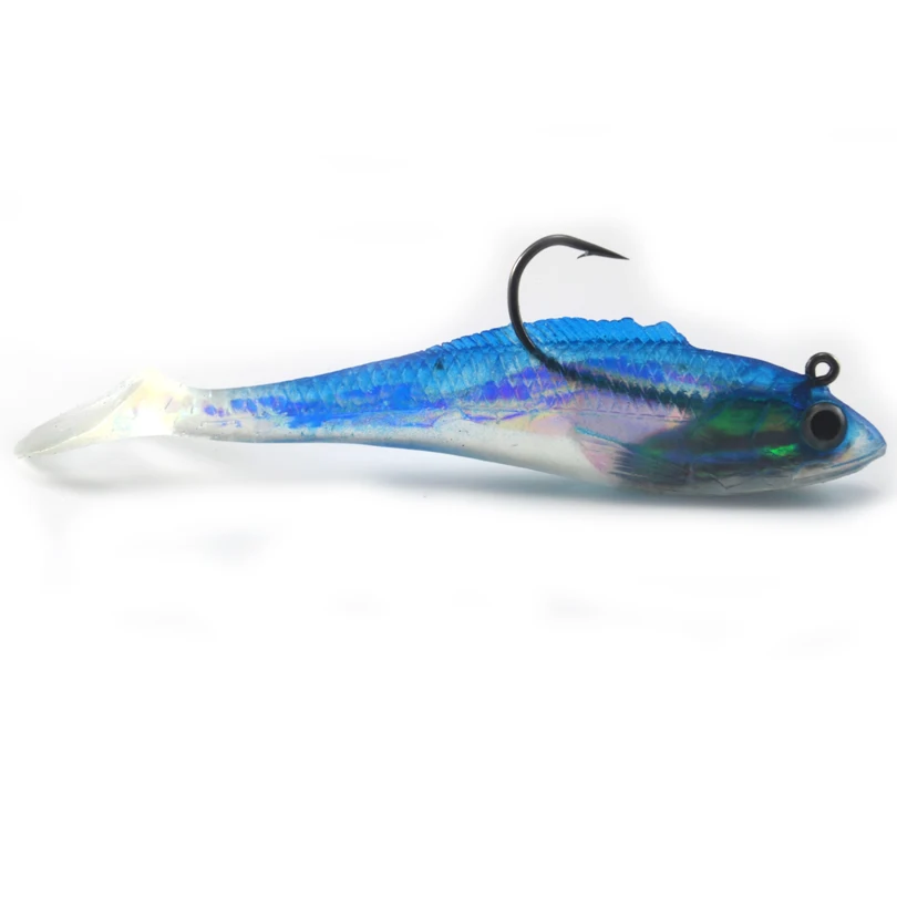 Мягкая рыболовная приманка MNFT 8 шт./лот 10 5 см 15 г|soft baits|3d eyesfishing bait |