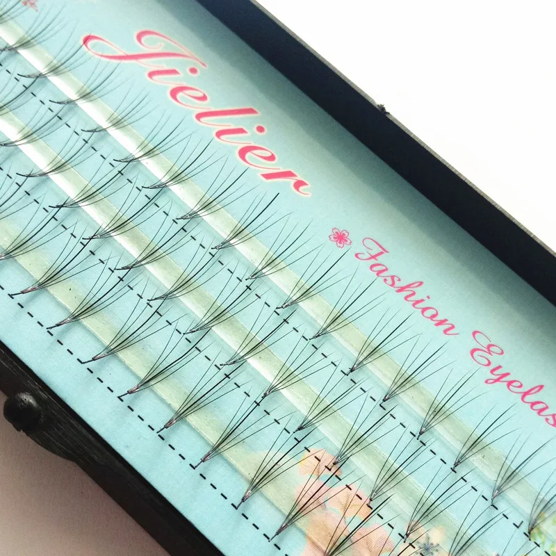 1 Case All Size eyelash extensions 5D mink black fake false eyelashes curl natural eye Grafting 2