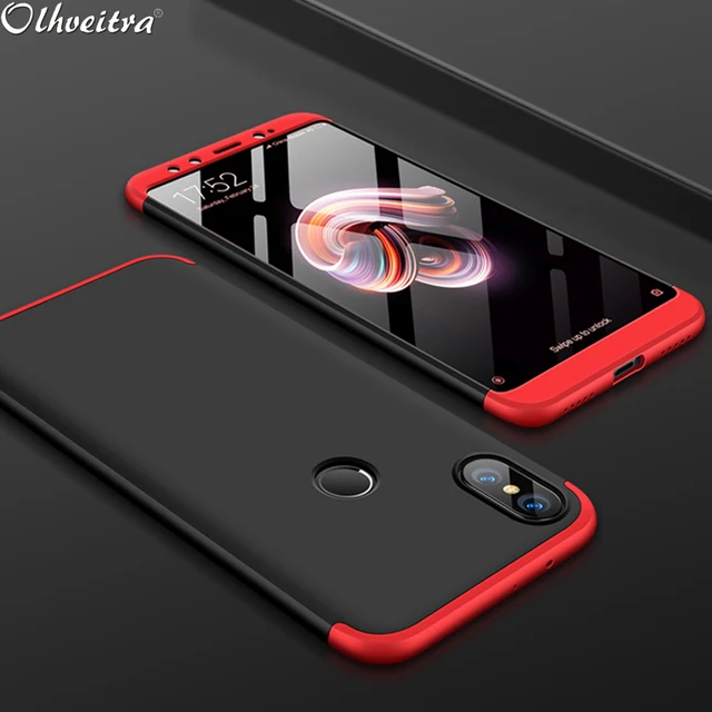 360 degree full back cover for xiaomi redmi s2 case 3 in 1 hard pc
