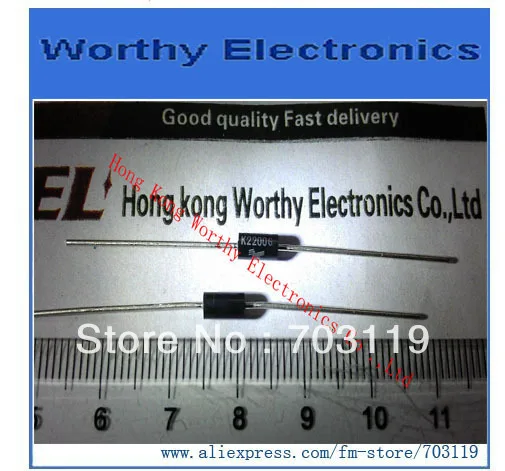 

10PCS/LOT K2200GRP-ND K2200G K2200 SIDAC 205-230V 1A DO15