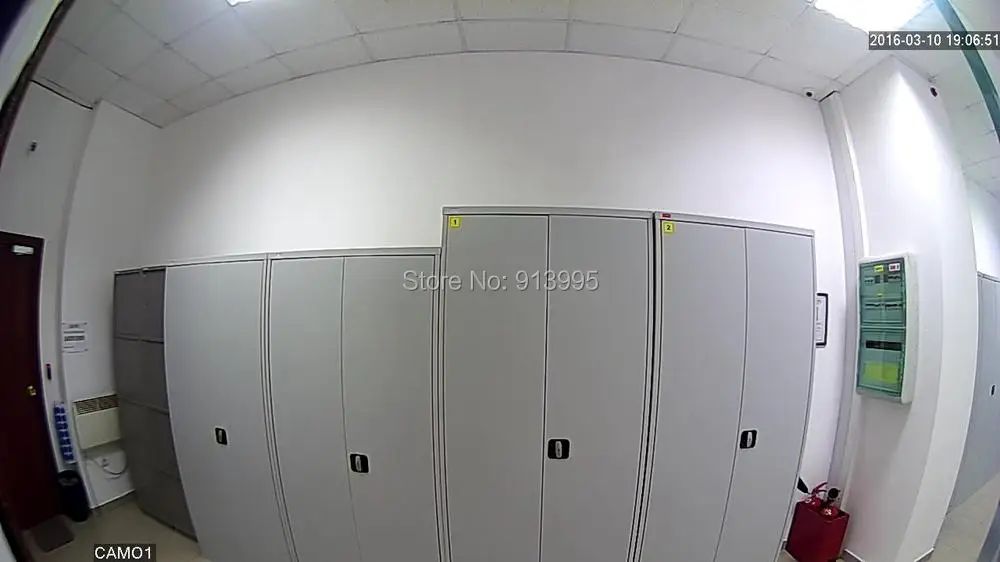 720P fisheye ip camera