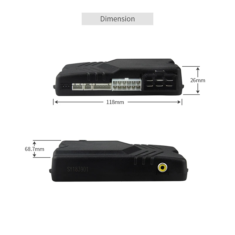 EASYGUARD 2 Way Car Alarm System big LCD Pager