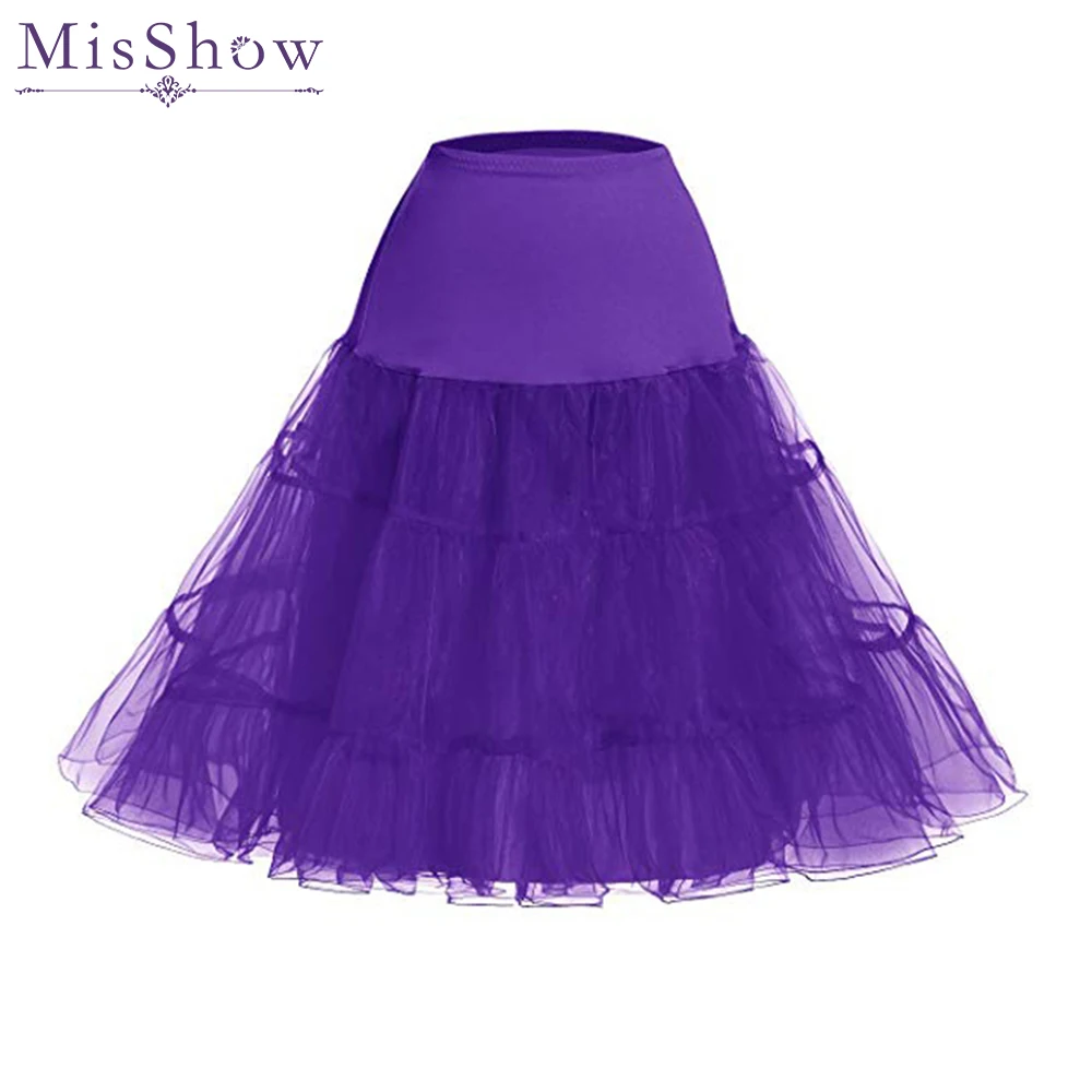 Tutu Skirt Petticoat Underskirt fluffy pettiskirt for Wedding Bridal ...