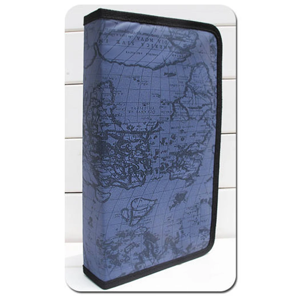 

40/80 Disc Album Car CD Organizer Package Protective Cover Map Stripe Home Box Holder Storage Bag Case DVD Carry