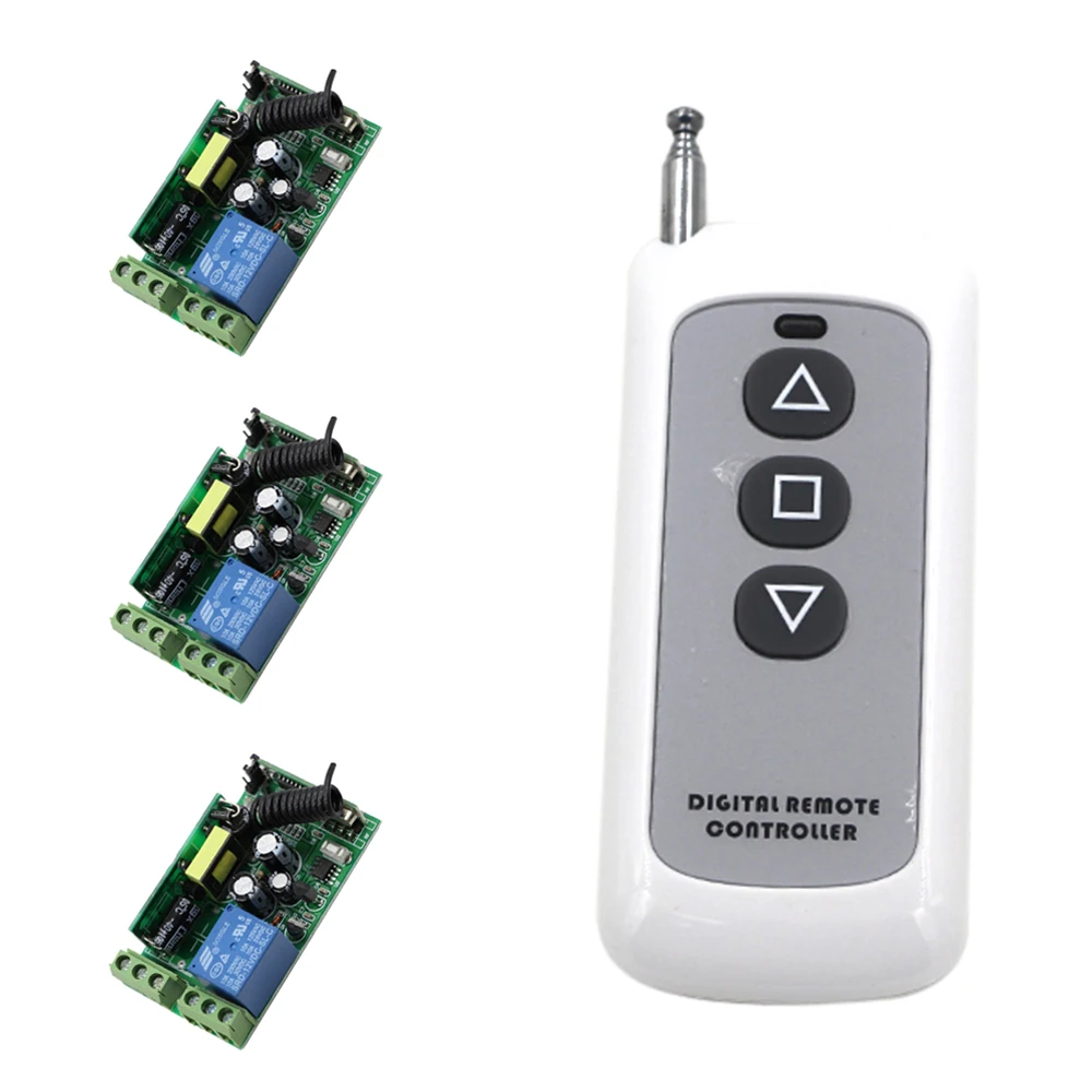 AC85V 110V 120V 220V 250V 1CH Radio Controller RF Wireless Relay Remote Control Switch 315 MHZ
