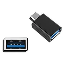 Urant C a USB 3.0 Adaptador USB (2 Pack) Tipo C Convertidor USB de Sincronización de datos A para Nuevo MacBook, MacBook Pro 2016, ChromeBook