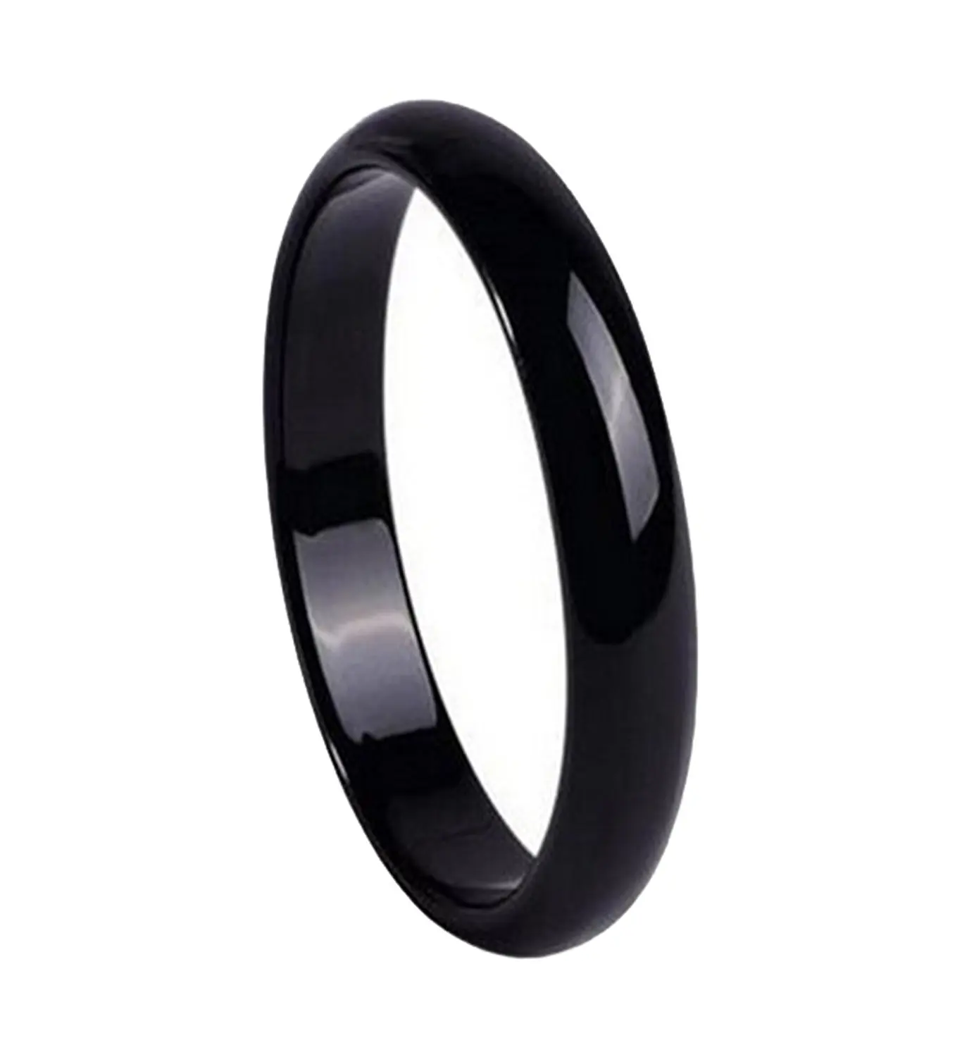 

Koraba Fine Jewelry Pure Natural Fine Polished Black Agate Bracelet Bangle Hand Catenary Free Shipping
