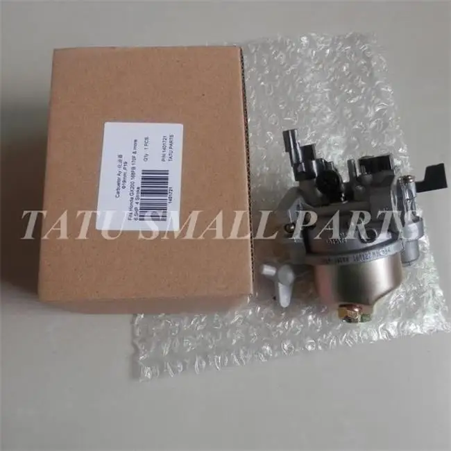 

CARBURETOR W/ CHOKE LEVER & SETTLEMENT BOWL FOR HONDA GX200 6.5HP ENGINE FREE SHIPPING CHEAP CARB ASSEMBLY OEM # 16100-ZL0-W51