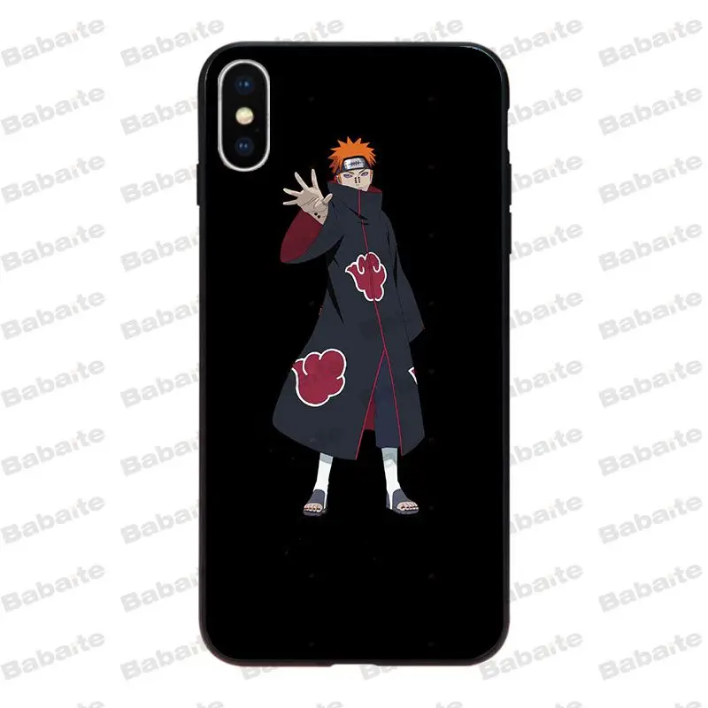 Babaite Naruto pain черный ТПУ мягкий резиновый чехол для телефона для iPhone 8 7 6 6S Plus X XS XR XSMax 5 5S SE 5C Coque11 11pro 11promax - Цвет: A12