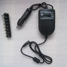 50 шт. 80 Вт универсальный блок питания постоянного тока Автомобильное зарядное устройство Питание адаптер для IBM COMPAQ sony ноутбука Toshiba Тетрадь+ 8 съемные заглушки