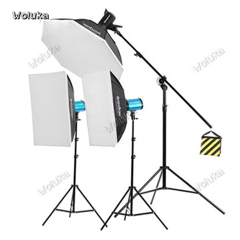 

Godox Photographic lamp set SK400IIW+GS250W shadow Studio Flash light Studio portrait ID Mesh Fill Light CD50 T03