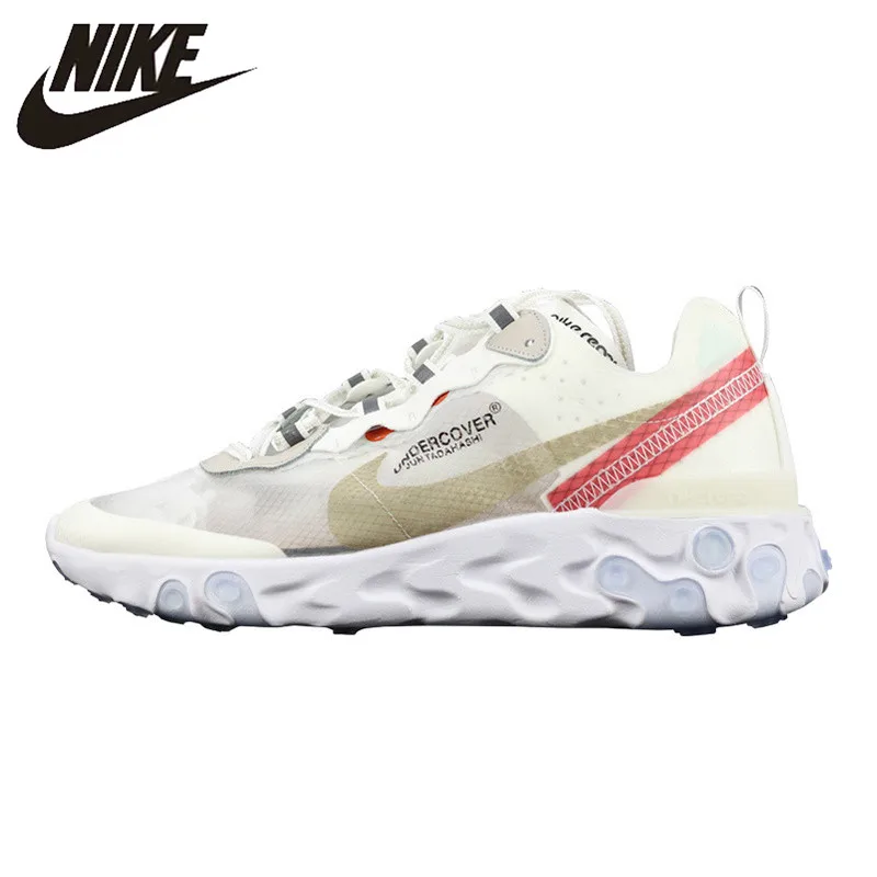 

Original Authentic Nike Epic React Element 87 Men's Running Shoes Sport Outdoor Sneakers Athletic Designer New Arrival AQ1813