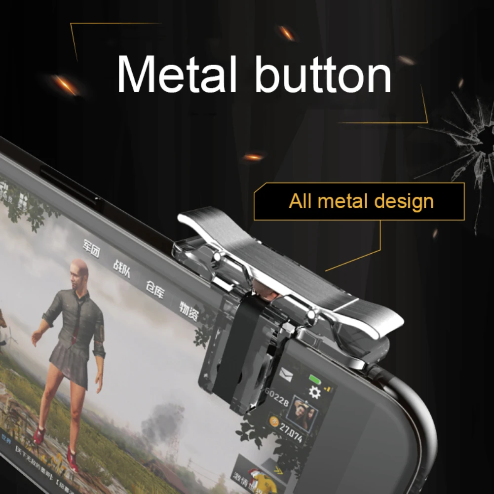 جديد الألعاب الزناد للهاتف المحمول PUBG L1R1 مطلق النار تحكم لعبة النار زر تهدف مفتاح ل PUBG السكاكين خارج قواعد من بقاء