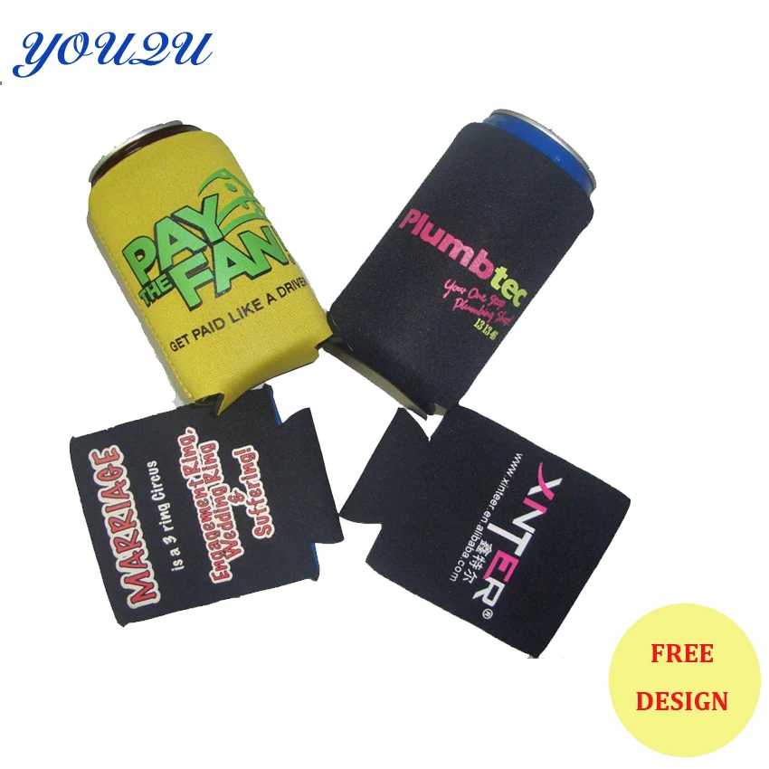 

Custom neoprene insulated can cooler high quality beer cooler neoprene stubby can holder with cheapest cost+escrow accepted