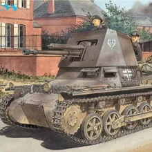 Dragon 1/35 6258 Panzerjager I 4,7 см Pak(t) Раннее Производство