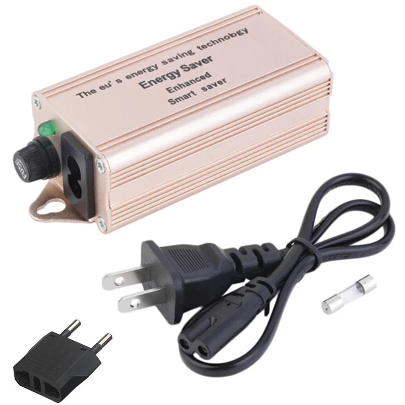 

Upgrade Smart Electricity Enhanced Saving Box Power 30%-40% 30KW Energy Saver + EU Plug Applicable voltage 90V-250V / 50Hz-60Hz