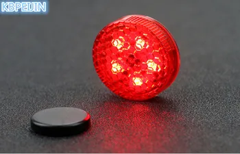 

2PCS Wireless Car Door Safety Flicker Warning Light Sticker for Nissan qashqai tiida almera juke primera x-trail car styling