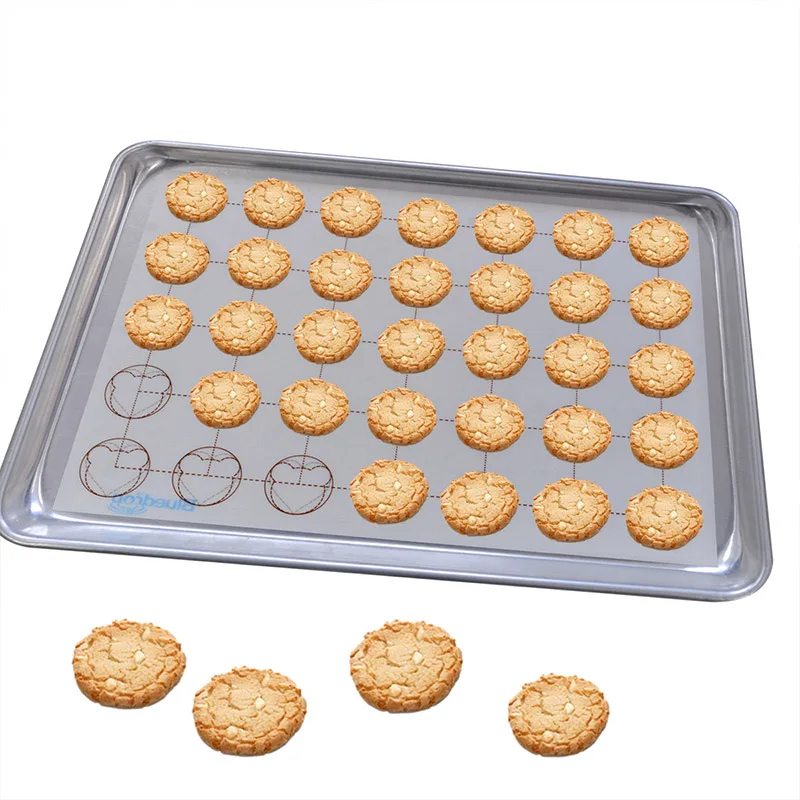 Акция 11 &quotx 15 35&quot антипригарный силиконовый коврик для выпечки Макарон куки
