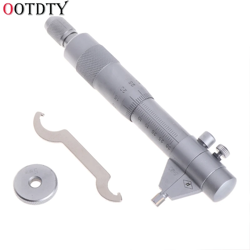 

OOTDTY 5-30mm 0.01mm Inside Micrometer Caliper Gauge Professional Measuring Tool w/ Box