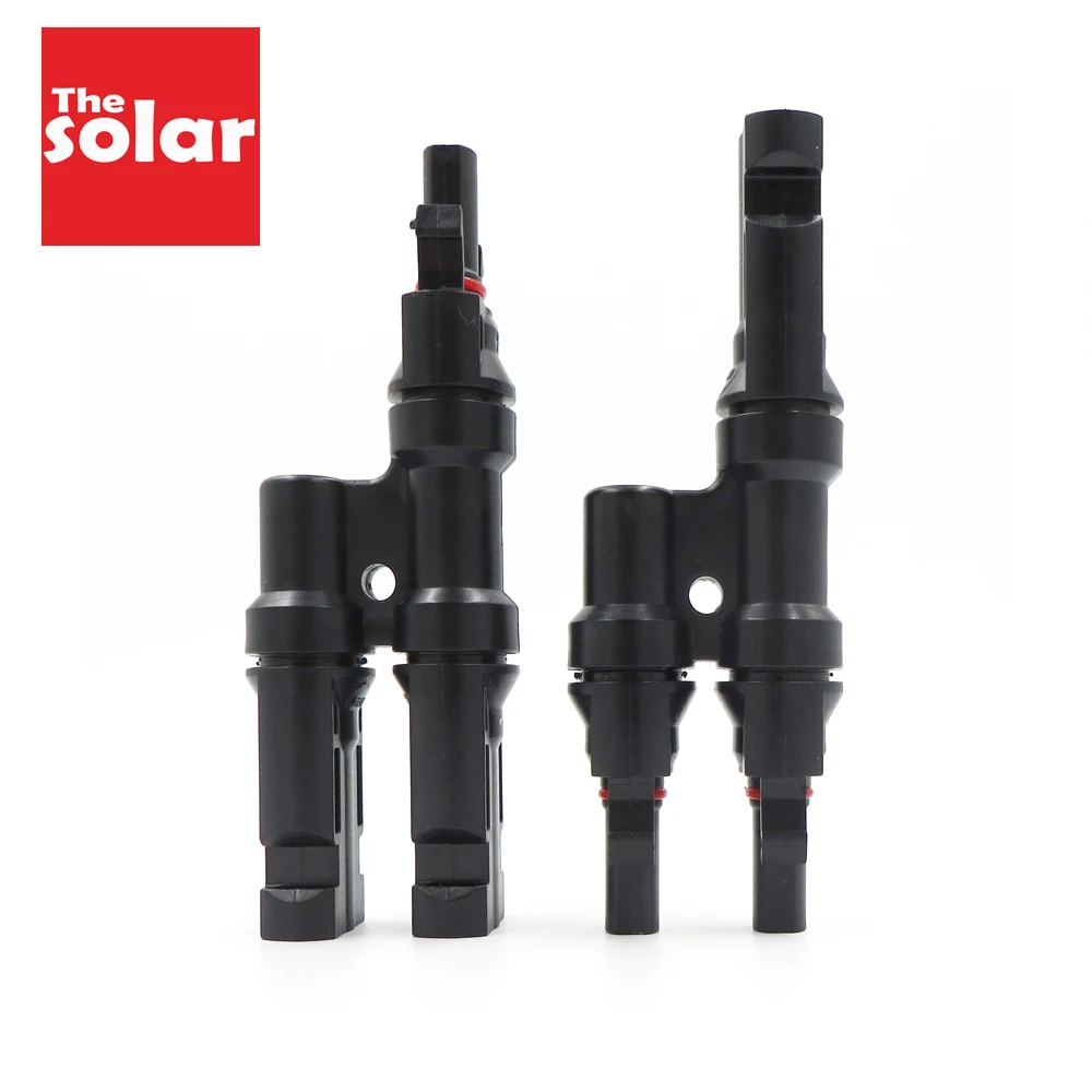 Electrical-Pv-Connector Solar-Panel Photovoltaic 1000V 30A 2pcs T-Branch 1pair-X-Pv 3t-4t