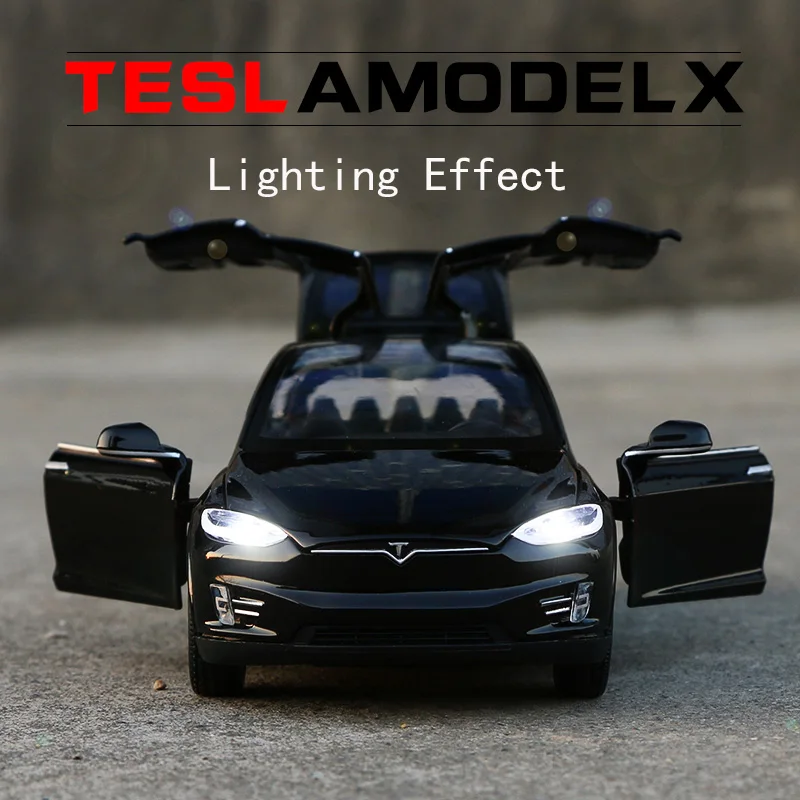 New 1:32 Tesla MODEL X Alloy Car Model Diecasts & Toy Vehicles Toy Cars Free Shipping Kid Toys For Children Gifts Boy Toy