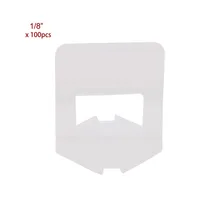 100 шт./компл. 3 мм 1/" разделитель плитка настенная напольная система выравнивания зажим для установки плитки DIY выравнивание Lippage система