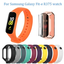 Силиконовый ремешок для часов для samsung Galaxy Fit-e R375, сменный ремешок для часов из ТПУ, полный защитный чехол для Galaxy Fit-e R375, браслет