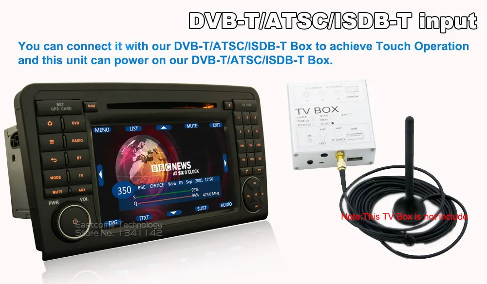 Clearance Octa Core 8 Core Android 6.0 Car DVD Player For Benz ML CLASS W164(2005-2012) ML300 ML320 ML350 ML450 ML500 ML63 With Radio GPS 22