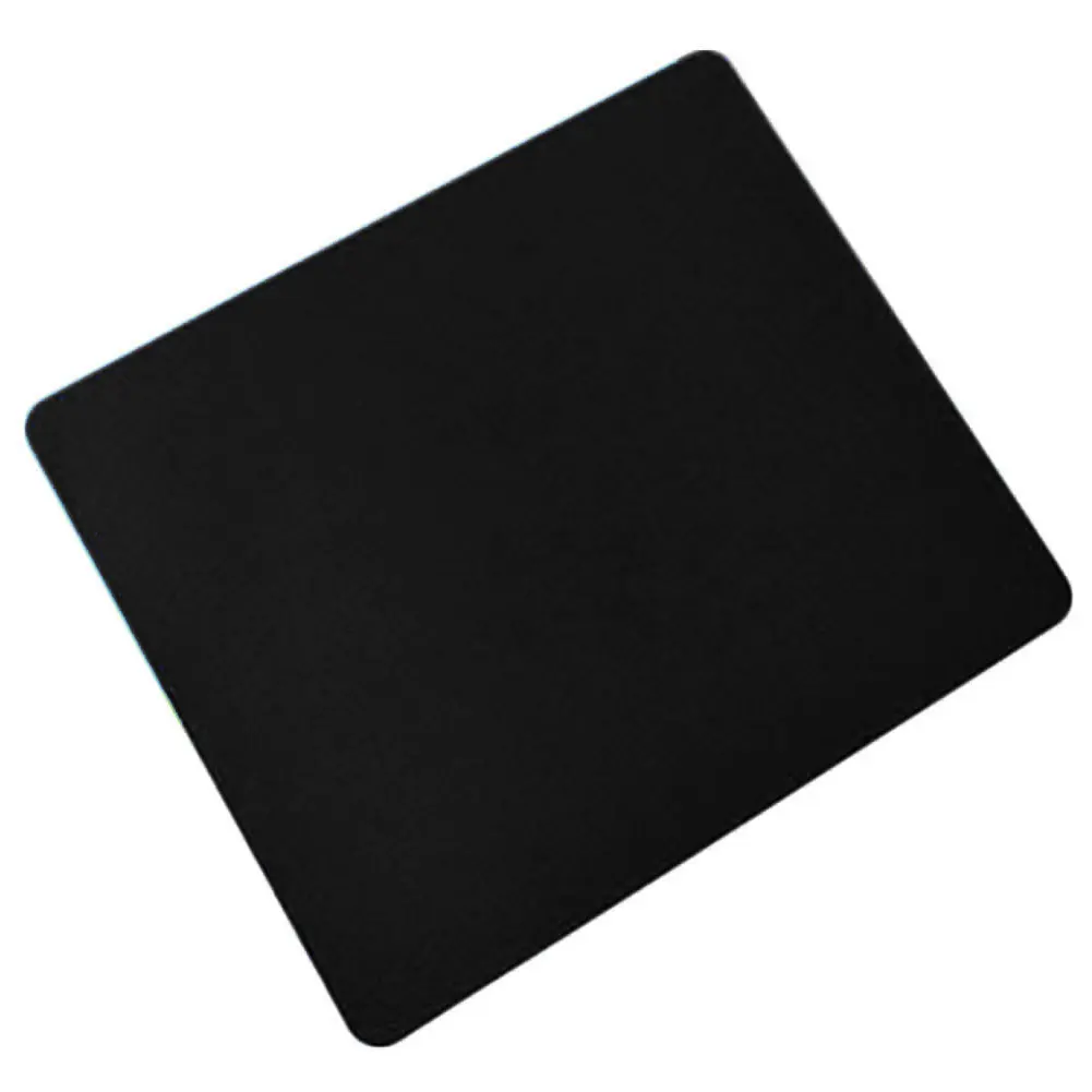Оптический коврик для мыши, противоскользящие подставки для запястья, коврик для мыши, коврики для игрового ноутбука#25 - Цвет: black
