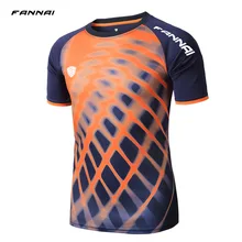 Спортивная футболка для мужчин, топы, футболки, быстросохнущие рубашки, принт, фитнес, мужские футболки для бега, с коротким рукавом, спортивная футбольная рубашка для бадминтона