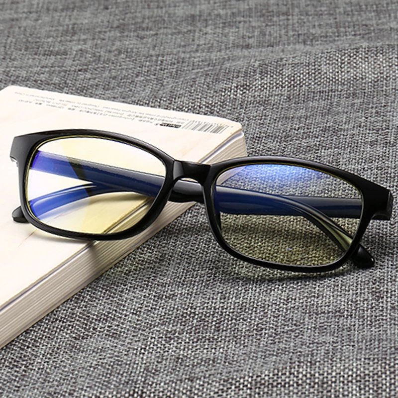 

Anti blue light computer glasses female eye protection transparent Men's stylespectacle frame anti fatigue gameglasses