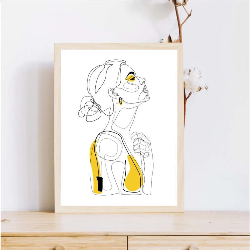 Drawn Female Portrait
